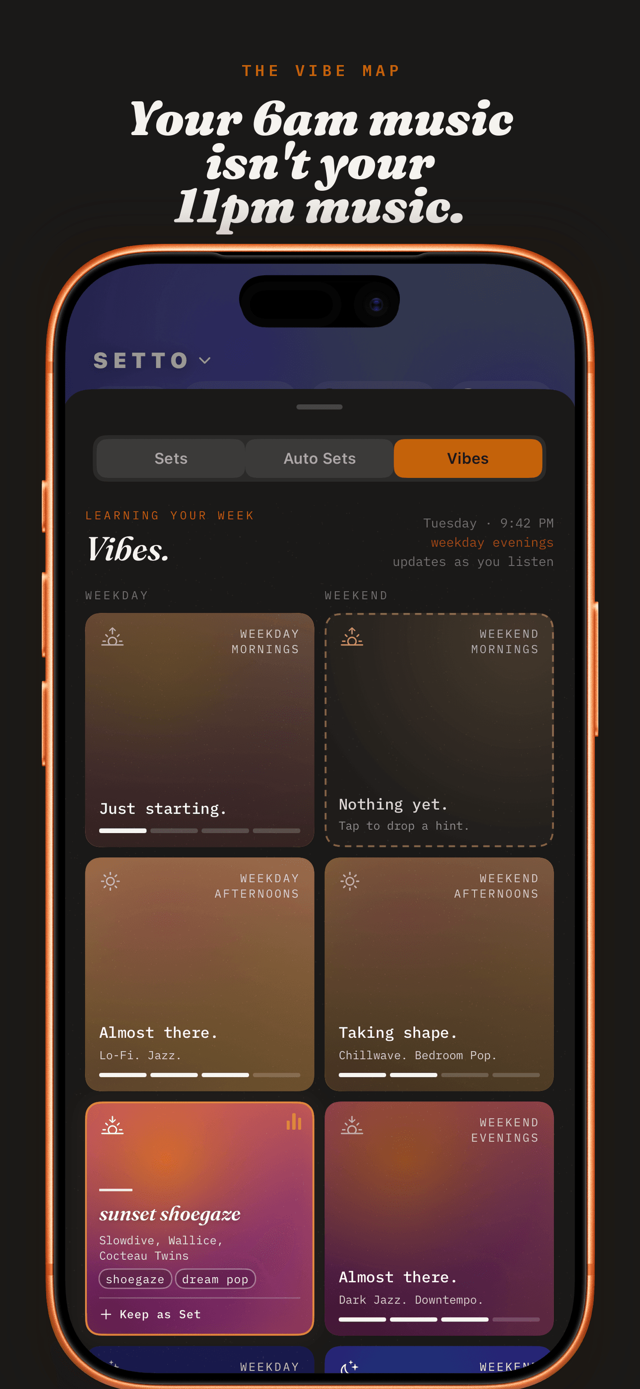Setto Vibe Map screenshot