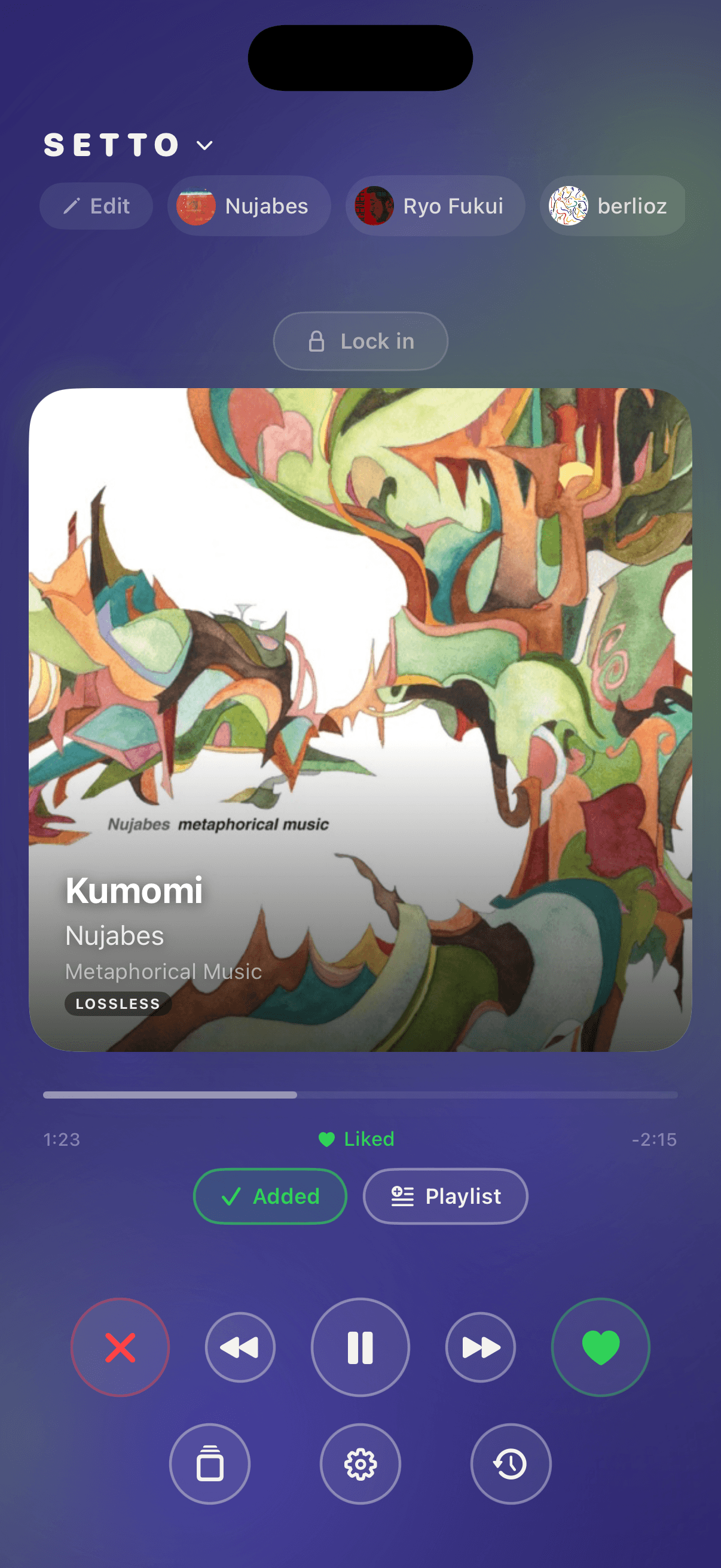 Setto: AI DJ screenshot