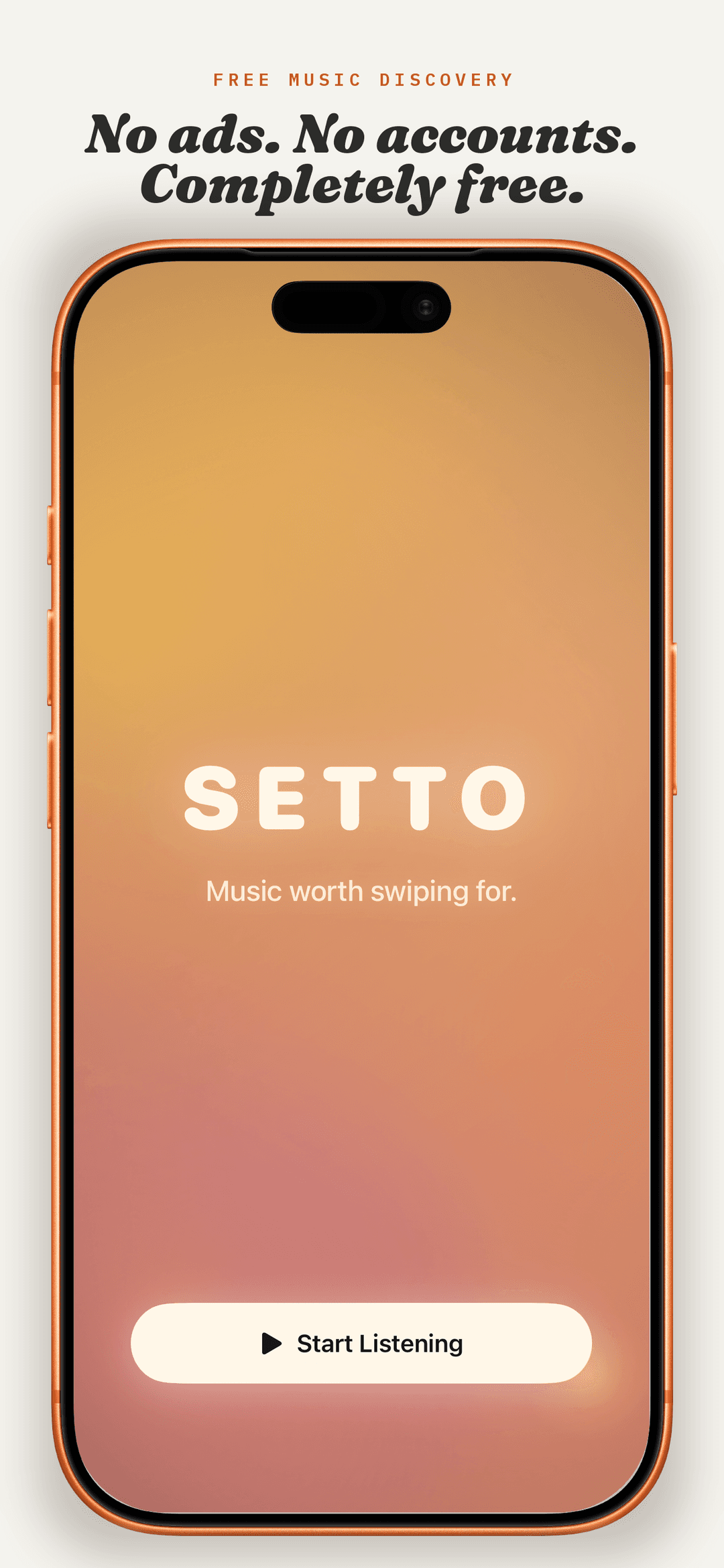Setto screenshot — Close