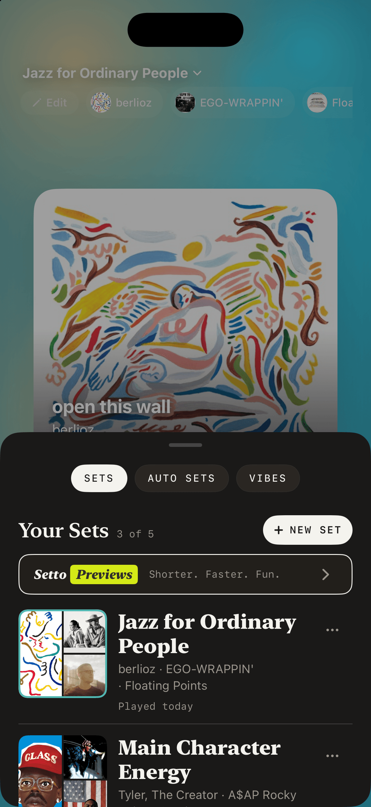 Your Sets